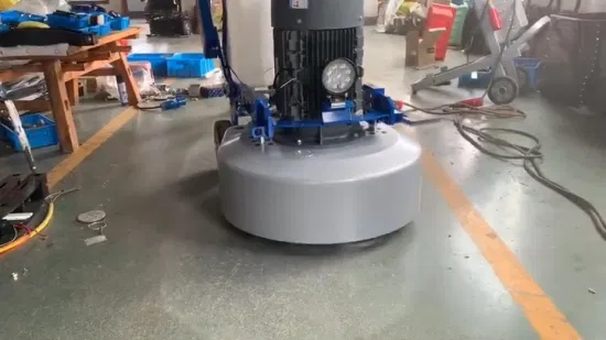 High Quality 12 Disc Variable Speed Heavy Duty Concrete Floor Grinder Concrete Epoxy Marble Floor Grinding Polishing Machine