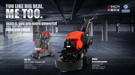 Automatic Walking Without Man Push Concrete Floor Grinder Polisher & Heavy